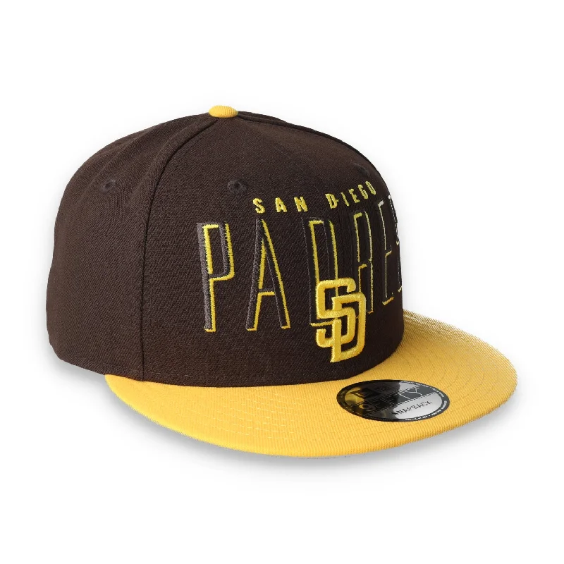 Snapback Hat-New Era San Diego Padres Headline E3 9FIFTY Snapback Hat