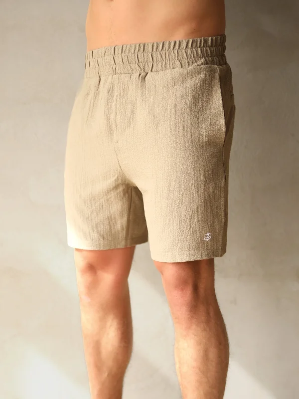 MMA Shorts-Salvatore Shorts - Tan