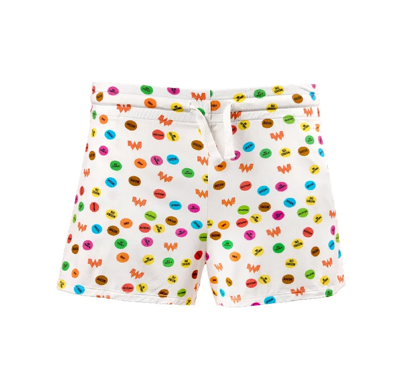 Special Edition Shorts-White Day Dot Sleep Shorts