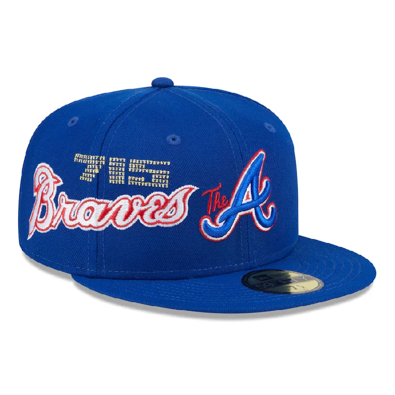 Neon Hat-New Era Atlanta Braves City Connect Icon 59Fifty Fitted Hat