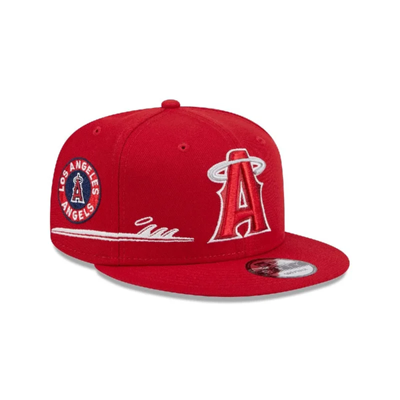 Straw Hat-New Era Los Angeles Angels City Connect Icon 9FIFTY Snapback Hat