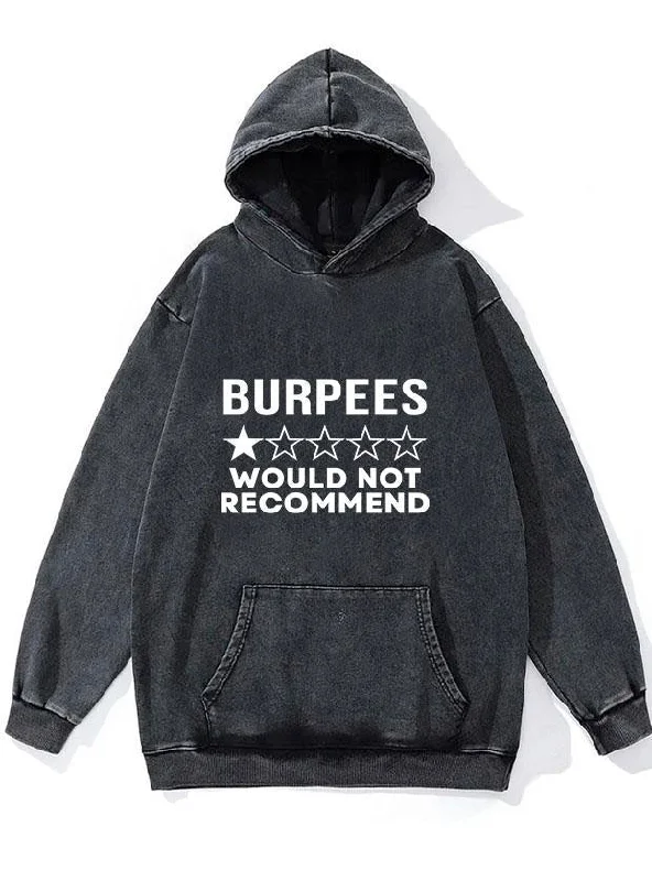 Cycling Hoodie-BURPEES WOULD NOT RECOMMEND WASHED GYM HOODIE