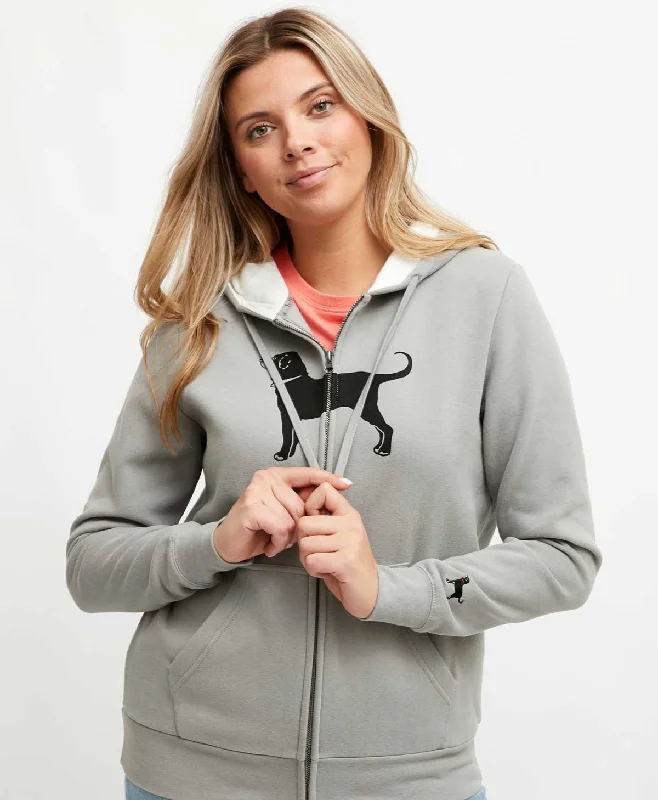 Two-Tone Hoodie-Ladies Classic Full Zip Hoodie (SALE)