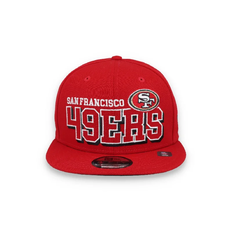 Military Hat-New Era San Francisco 49ers Game Day 9FIFTY Snapback Hat