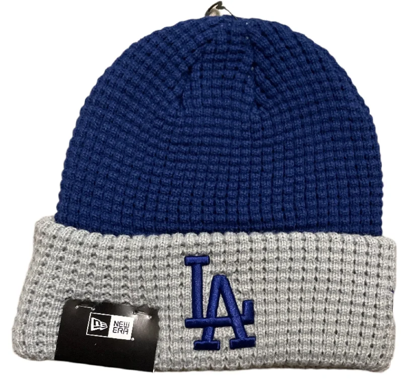 Running Hat-New Era Los Angeles Dodgers Waffled Knit