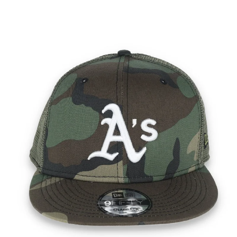 Music Hat-NEW ERA OAKLAND ATHLETICS CLASSIC TRUCKER SNAPBACK 9FIFTY-CAMO