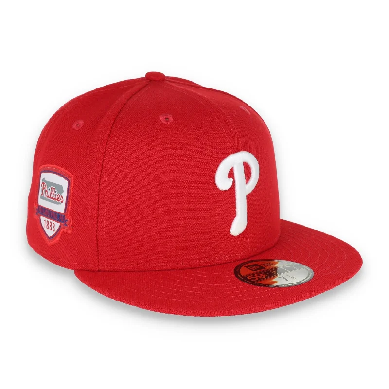 Wolf Hat-NEW ERA PHILADELPHIA PHILLIES INAUGURAL SEASON PATCH 59FIFTY FITTED HAT