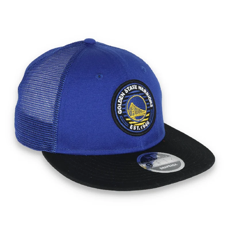 Two-Tone Hat-New Era Golden State Warriors 9FIFTY Adjustable Snapback Mesh