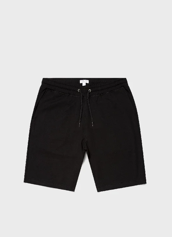 Breathable Shorts-Men's DriRelease Active Shorts in Black