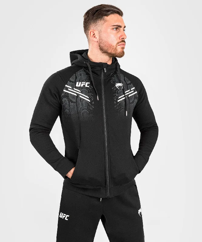 Grunge Hoodie-UFC Adrenaline by Venum Replica  Men’s Zip Hoodie - Black