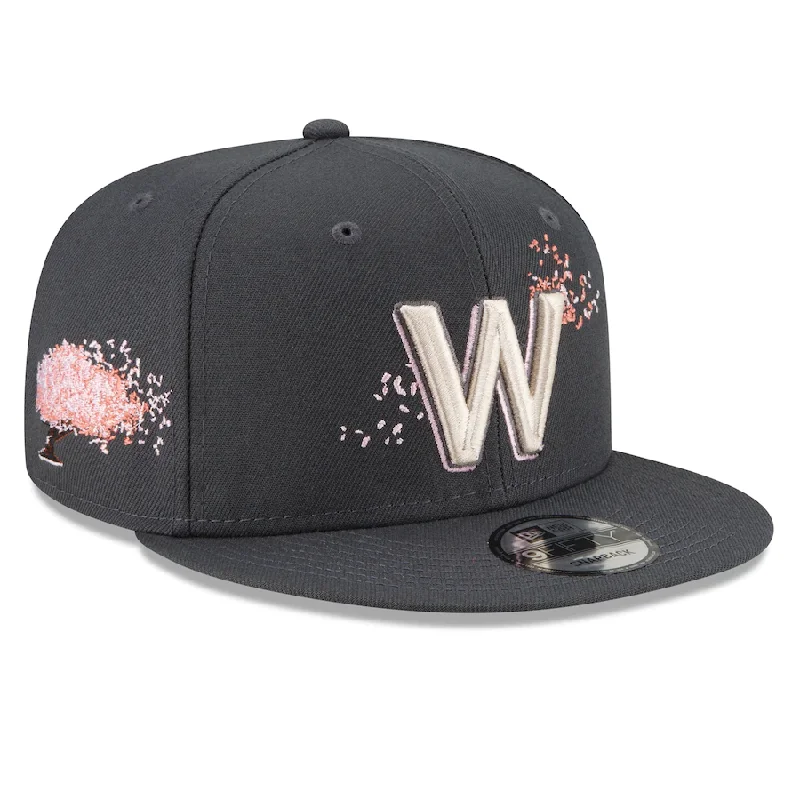 Bucket Hat-New Era Washington Nationals City Connect 9FIFTY Snapback-Graphite