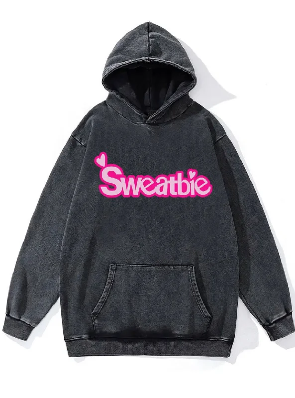 Snowboarding Hoodie-Sweatbie Washed Gym Hoodie