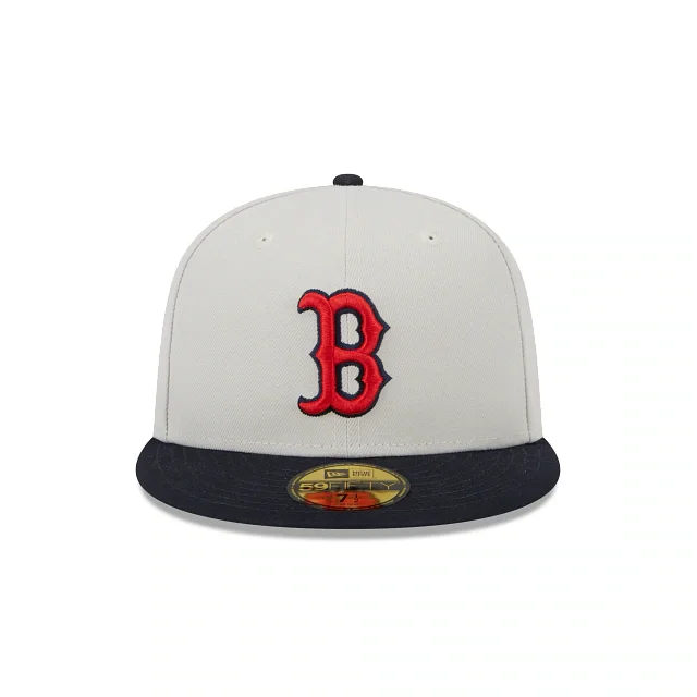 Concert Hat-New Era Boston Red Sox Varsity Letter Stone 59FIFTY Fitted Cap