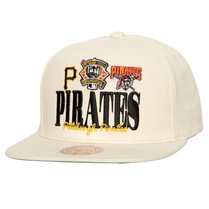 Plaid Hat-Mitchell & Ness Pittsburgh Pirates Reframe Retro Snapback