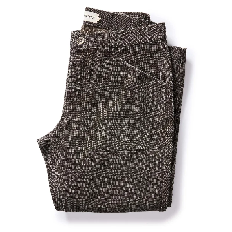 The Chore Pant in Soil Chipped Canvas