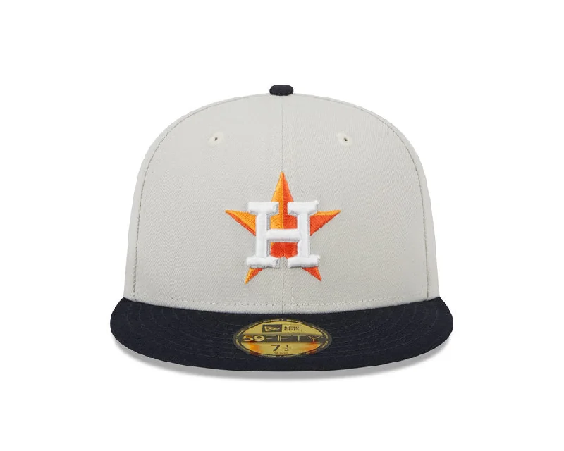 Punk Hat-New Era Mens MLB Houston Astros World Class 59Fifty Fitted Hat