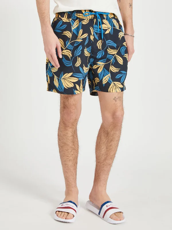 Cargo Shorts-The Bowman Printed Swim Shorts