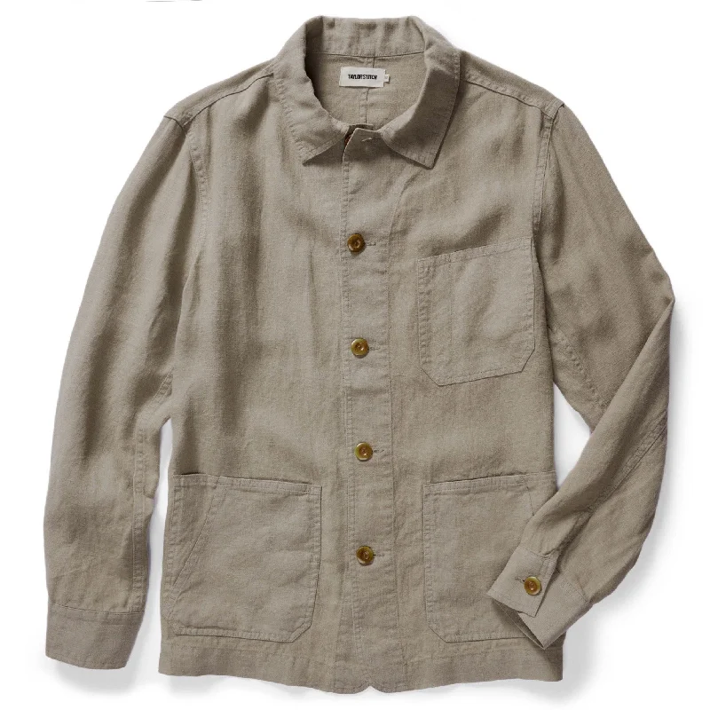 Insulated Jacket-The Ojai Jacket in Arid Eucalyptus Hemp