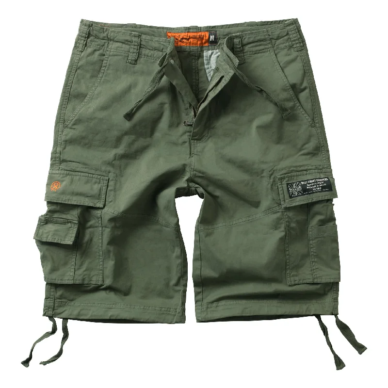 Camo Shorts-WCC CFL CARGO SHORTS - VINTAGE OLIVE GREEN