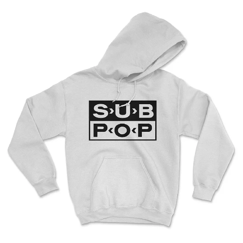 Tie Dye Hoodie-Logo White Pullover Hoodie Sweatshirt