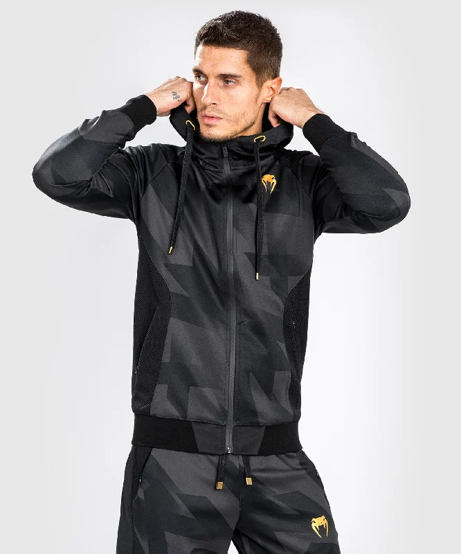 Patchwork Hoodie-Venum Razor Hoodie - Black/Gold