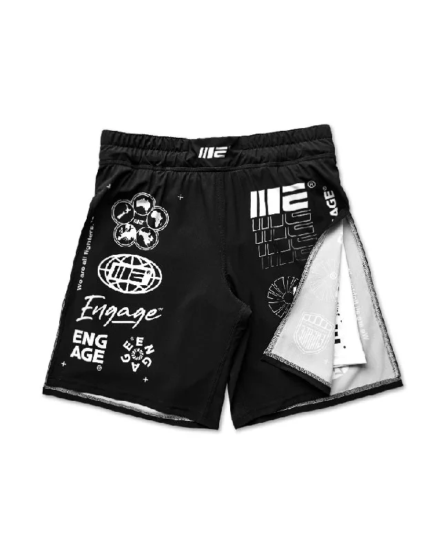 Hiking Shorts-Engage Billboard 2-in-1 Gladiator Shorts