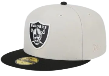 Football Hat-New Era Las Vegas Raiders World Class Back Patch 59FIFTY Fitted Hat