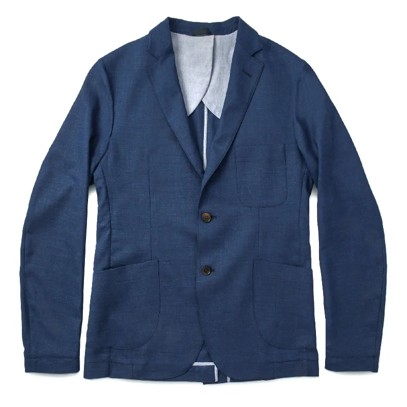 Utility Jacket-The Telegraph Jacket in Cobalt