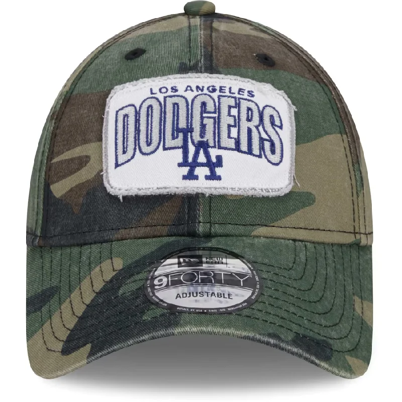 Adjustable Hat-New Era Los Angeles Dodgers Game Day 9FORTY Adjustable Hat