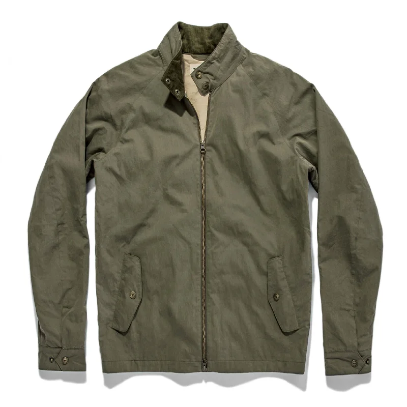 Football Jacket-The Montara Jacket in Hunter