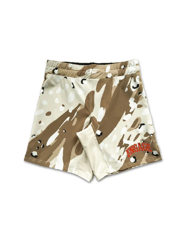 Breathable Shorts-Arch Camo MMA Grappling Shorts