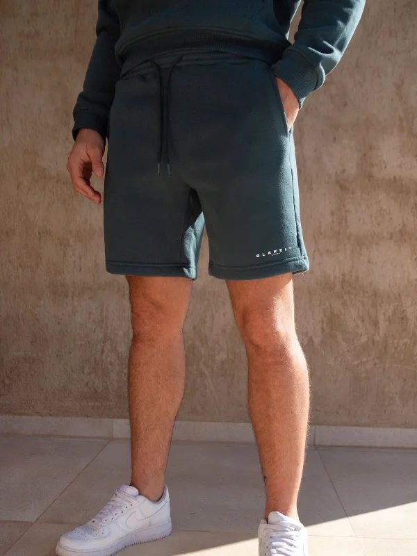 Surfing Shorts-Evolved II Jogger Shorts - Teal Green