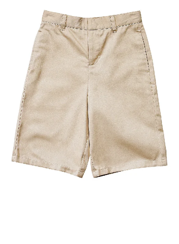 Tie Dye Shorts-French Toast Boys 4-7 Flat Front Khaki Shorts