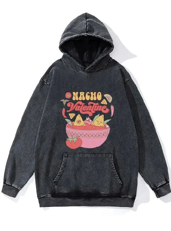 Camping Hoodie-Nacho Valentine WASHED GYM HOODIE