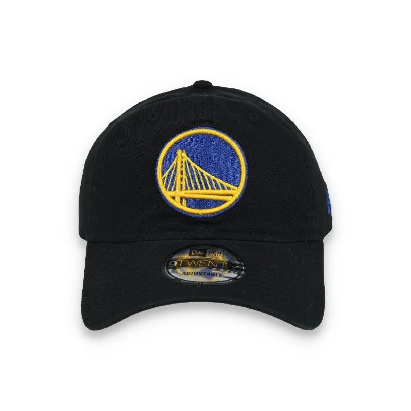 Minimalist Hat-New Era Golden State Warriors Core 2.0 Adjustable 9TWENTY Hat-Black