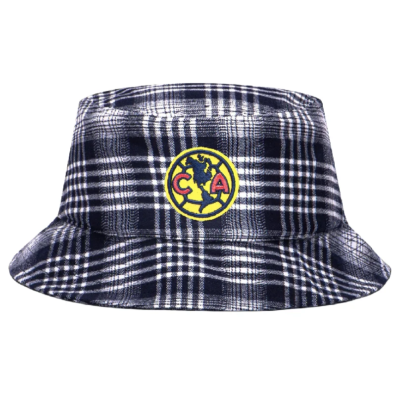 Fedora Hat-Fi Collections Club America Hooligan Bucket-Navy