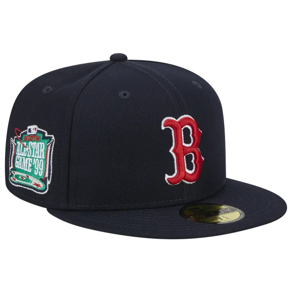 Plaid Hat-New Era Boston Red Sox All-Star Game 1999 59FIFTY FITTED-Navy