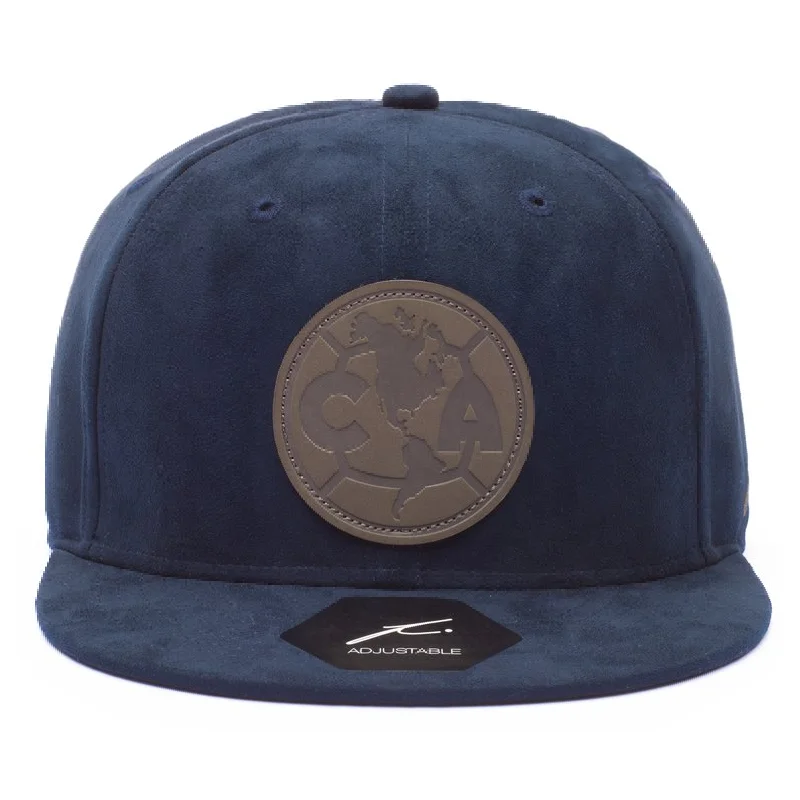 Skull Cap Hat-FI COLLECTION CLUB AMERICA  TIFOSO SNAPBACK-NAVY