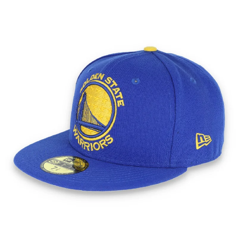 Outdoor Hat-NEW ERA GOLDEN STATE WARRIORS SPLENDOR FILL FIT 59FIFTY FITTED HAT