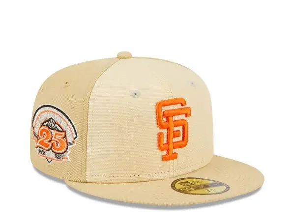 Fisherman Hat-New Era San Francisco Giants Raffia 59FIFTY Fitted