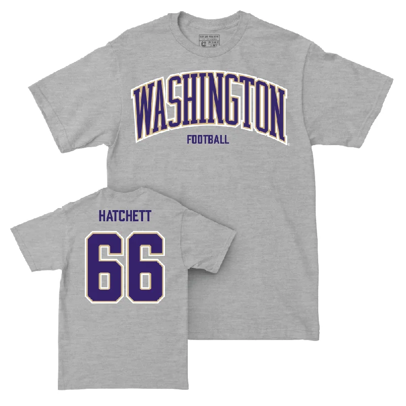 Sports T-Shirt-Football Sport Grey Arch Tee   - Landen Hatchett