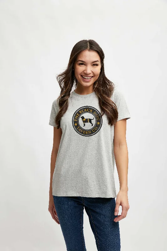 Football Shorts-Ladies Charlie McAvoy Shortsleeve Tee