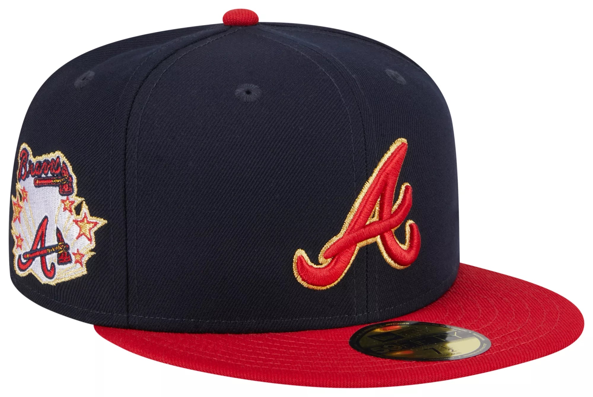 Running Hat-New Era Atlanta Braves Game Day 59FIFTY Fitted Hat