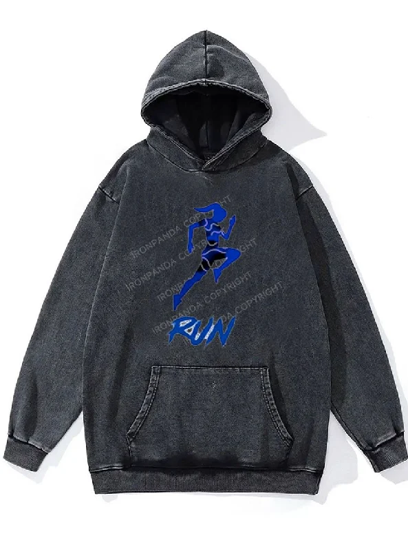 Training Hoodie-Running  WASHED GYM HOODIE