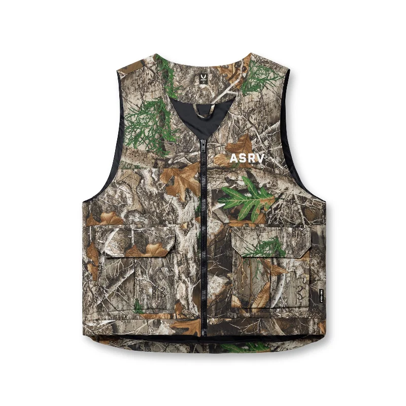 Running Jacket-0859. Ripstop Insulated Puffer Gilet - Realtree® Camo