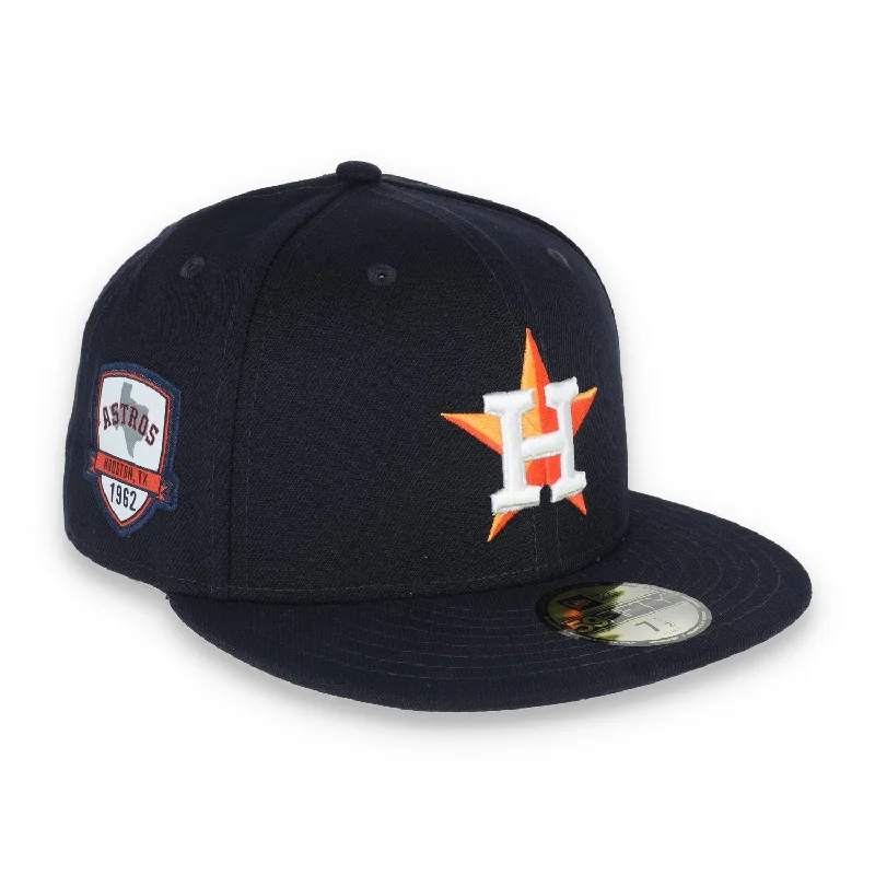 Printed Hat-NEW ERA HOUSTON ASTROS INAUGURAL SEASON PATCH 59FIFTY FITTED HAT