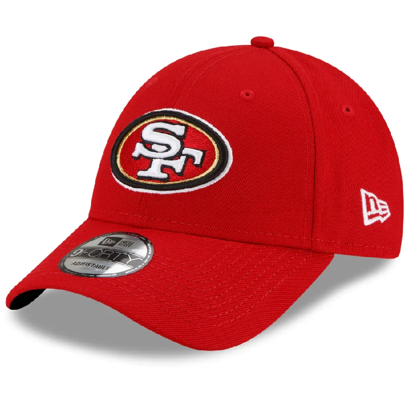 Sun Hat-SAN FRANCISCO 49ERS THE LEAGUE 9FORTY ADJUSTABLE HAT- RED