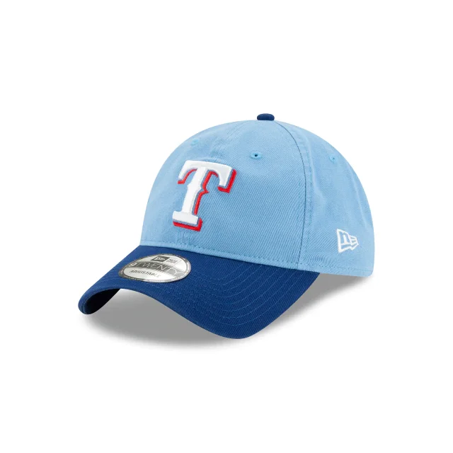 Straw Hat-TEXAS RANGERS ALTERNATE 2 COLLECTION 9TWENTY ADJUSTABLE SNAPBACK-ON-FIELD COLLECTION-BLUE