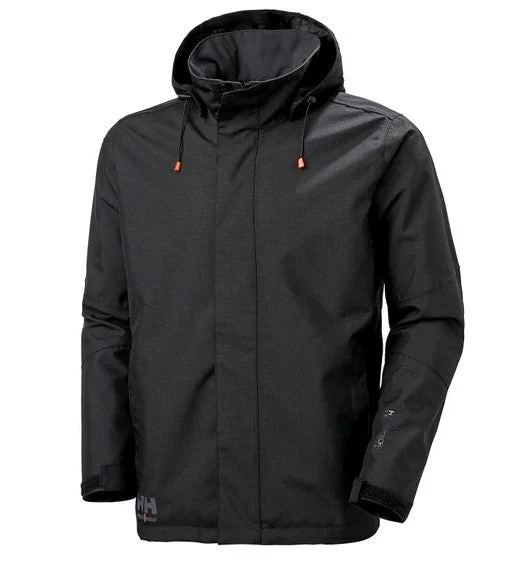 Tactical Jacket-Helly Hansen Men's  Oxford Waterproof Shell Jacket