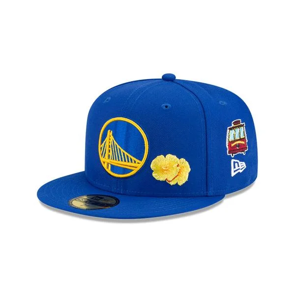 Warm Hat-NEW ERA GOLDEN STATE WARRIOR CITY TRANSIT 59FIFY FITTED